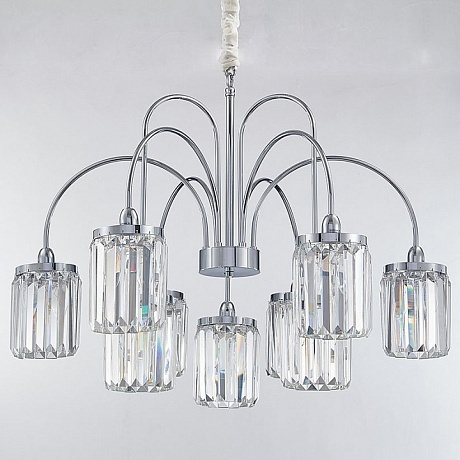 Подвесная люстра Newport 4500 4506+3/C chrome